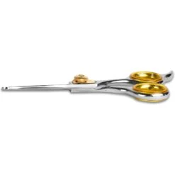 Sharf Straight Gold Touch Round Tips Dog Grooming Scissors 6 Sharf Straight Gold Touch Round Tips Dog Grooming Scissors -Pet Wellness 289367 PT2. AC SS1800 V1618867924