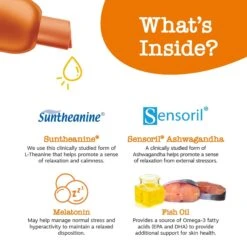 Zesty Paws Calming Flavor Infusions Fish Oil Chicken Flavored Liquid Topper Composure Supplement For Dogs -Pet Wellness 289511 PT2. AC SS1800 V1696974138