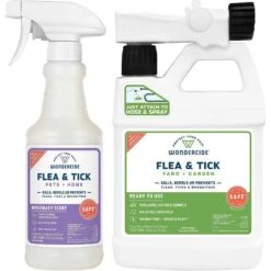 Wondercide Rosemary Home & Pet Flea & Tick Spray & Wondercide Yard & Garden Flea & Tick Spray