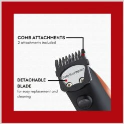 Babyliss Pro Pet Rose Gold Micro Dog Trimmer -Pet Wellness 290241 PT2. AC SS1800 V1689626690