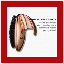 Babyliss Pro Pet Rose Gold Bristle Dog Grooming Brush 8 Babyliss Pro Pet Rose Gold Bristle Dog Grooming Brush -Pet Wellness 290245 PT2. AC SS1800 V1693599777