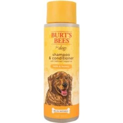 Burt's Bees Milk & Honey Dog Shampoo & Conditioner, 12-oz Bottle