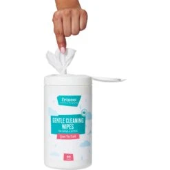 Frisco Gentle Cleaning Waterless Grooming Wipes For Puppies & Kittens, Green Tea Scent -Pet Wellness 291592 PT3. AC SS1800 V1627306647