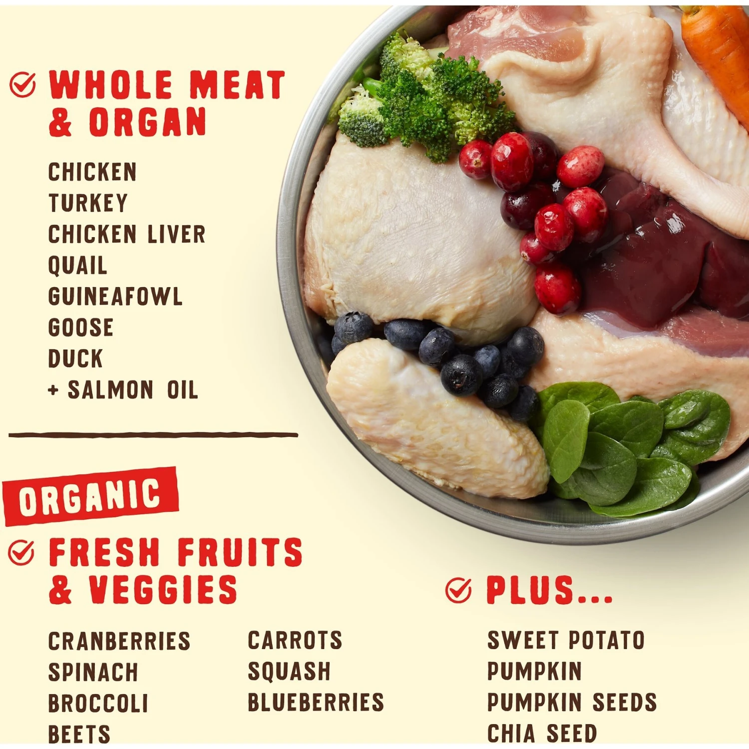 Stella & Chewy's Wild Red Raw Coated Kibble Grain-Free Prairie Recipe Dry Dog Food 4 Stella & Chewy's Wild Red Raw Coated Kibble Grain-Free Prairie Recipe Dry Dog Food - Image 4