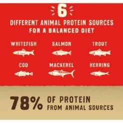 Stella & Chewy's Wild Red Raw Coated Kibble Wholesome Grains Ocean Recipe Dry Dog Food 14 Stella & Chewy's Wild Red Raw Coated Kibble Wholesome Grains Ocean Recipe Dry Dog Food -Pet Wellness 291635 PT5. AC SS1800 V1645198872