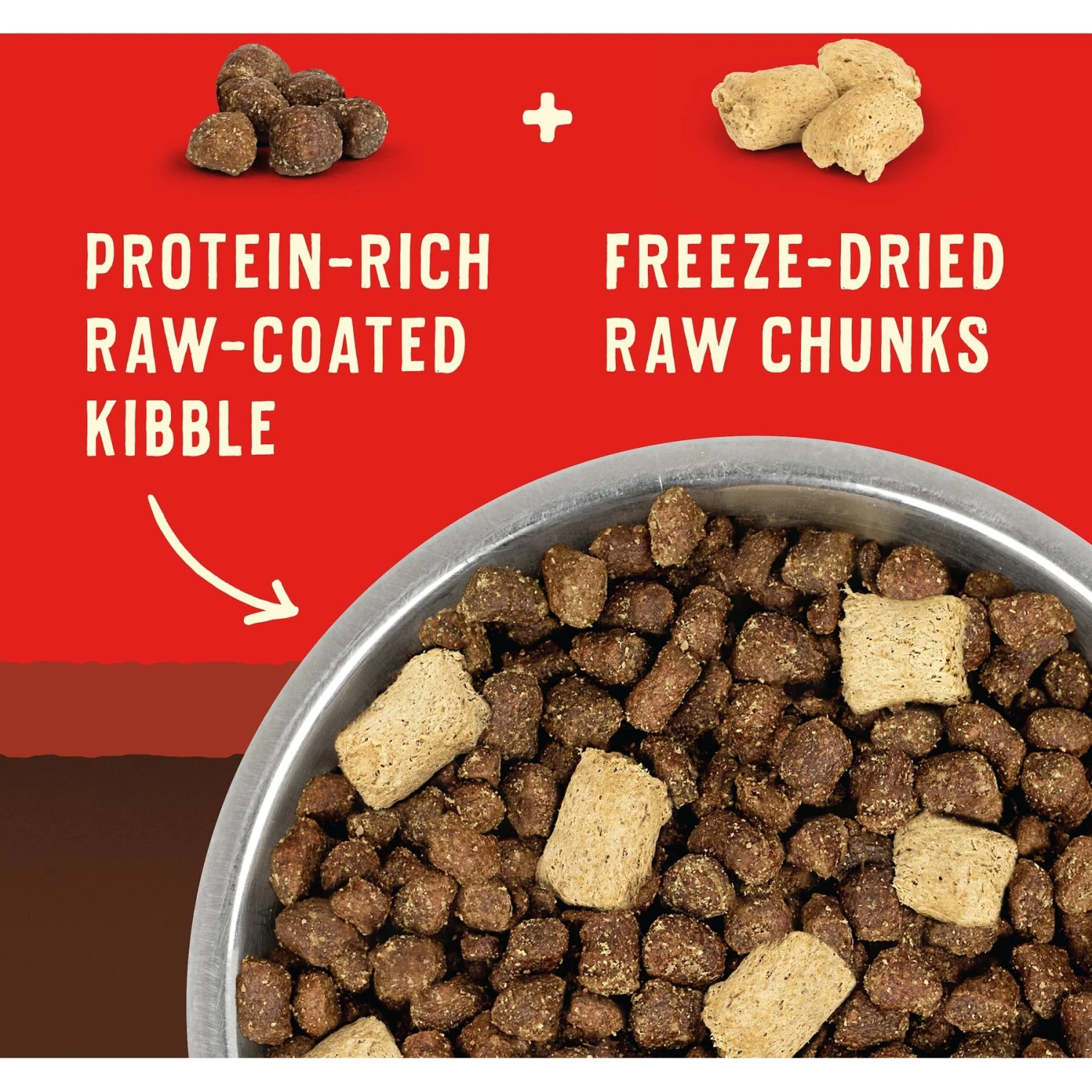 Stella & Chewy's Wild Red Raw Blend Kibble Grain-Free Red Meat Recipe Dry Dog Food 3 Stella & Chewy's Wild Red Raw Blend Kibble Grain-Free Red Meat Recipe Dry Dog Food - Image 3