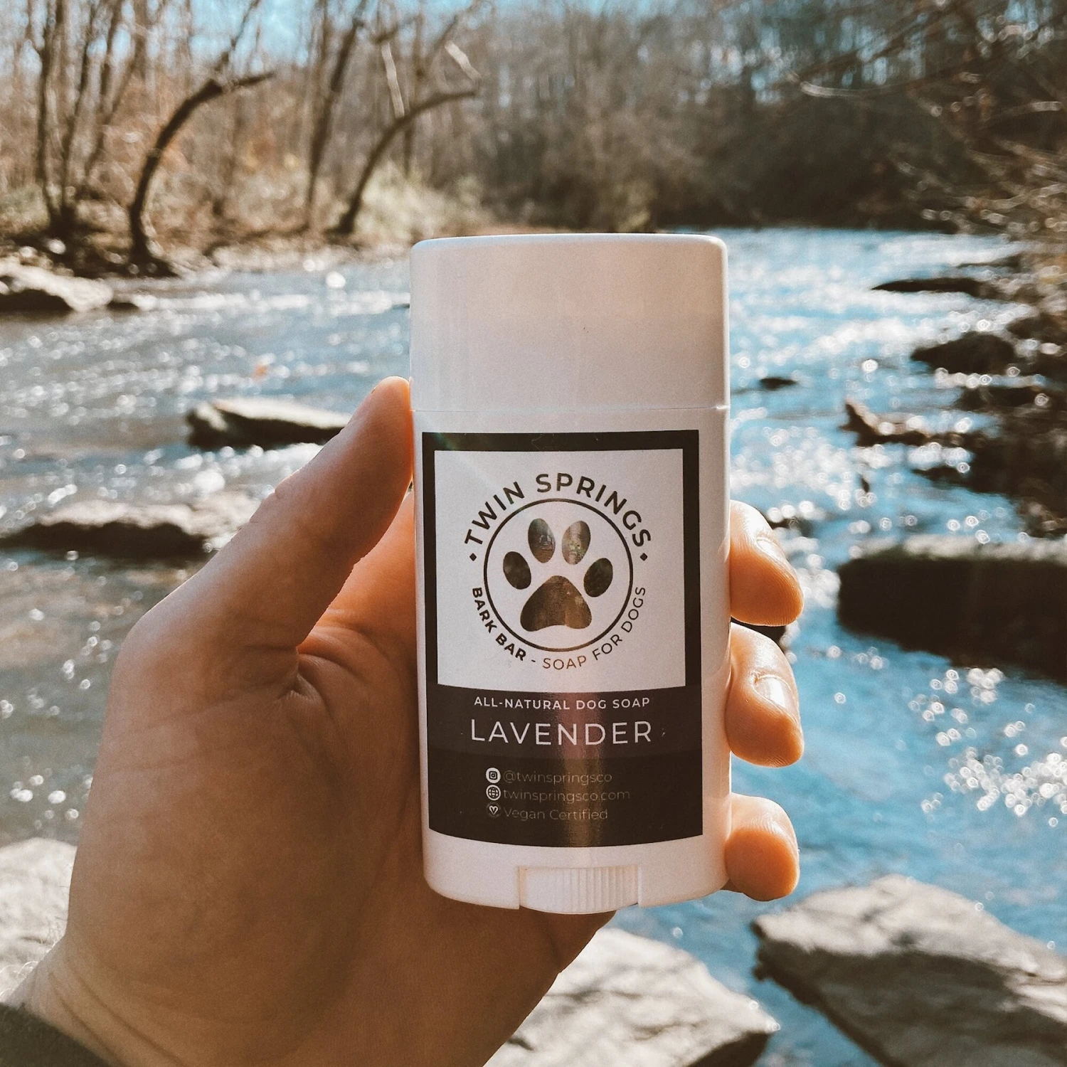 Twin Springs Bark Bar Lavender Scented Dog Soap Stick, 2.65-oz Bar 3 Twin Springs Bark Bar Lavender Scented Dog Soap Stick, 2.65-oz Bar - Image 3