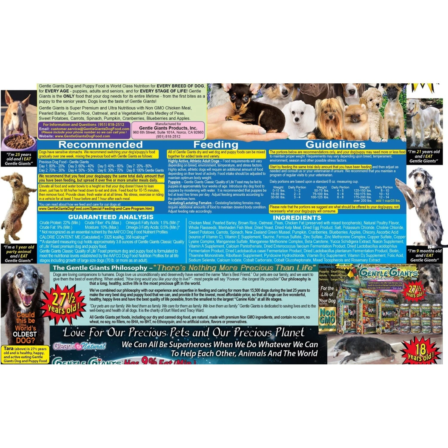 Gentle Giants Natural Non-GMO Dog & Puppy Chicken Dry Dog Food & Zesty Paws Wild Alaskan Salmon Oil Liquid Skin & Coat Supplement For Dogs & Cats 8 Gentle Giants Natural Non-GMO Dog & Puppy Chicken Dry Dog Food & Zesty Paws Wild Alaskan Salmon Oil Liquid Skin & Coat Supplement For Dogs & Cats - Image 8