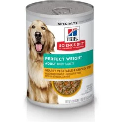 Hill's Science Diet Adult Perfect Weight Chicken Recipe Dry Dog Food & Hill's Science Diet Adult Perfect Weight Hearty Vegetable & Chicken Stew Canned Dog Food -Pet Wellness 293188 PT4. AC SS1800 V1693256245