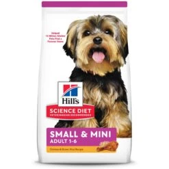 Hill's Science Diet Adult Small & Mini Chicken Meal & Rice Recipe Dry Dog Food & Greenies Teenie Dental Dog Treats -Pet Wellness 293228 PT5. AC SS1800 V1692882992