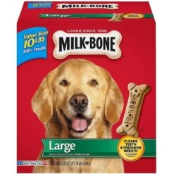 Purina ONE Natural Large Breed +Plus Formula Dry Dog Food & Milk-Bone Original Large Biscuit Dog Treats -Pet Wellness 293546 PT4. AC SS1800 V1620083255