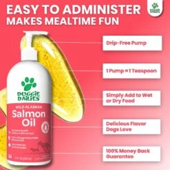 Doggie Dailies Wild Alaskan Salmon Oil Dog Supplement, 32-oz Bottle 11 Doggie Dailies Wild Alaskan Salmon Oil Dog Supplement, 32-oz Bottle -Pet Wellness 294599 PT3. AC SS1800 V1620055359