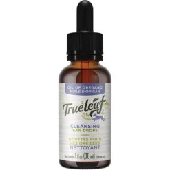 True Leaf Cleansing Dog Ear Drops, 1-oz Bottle