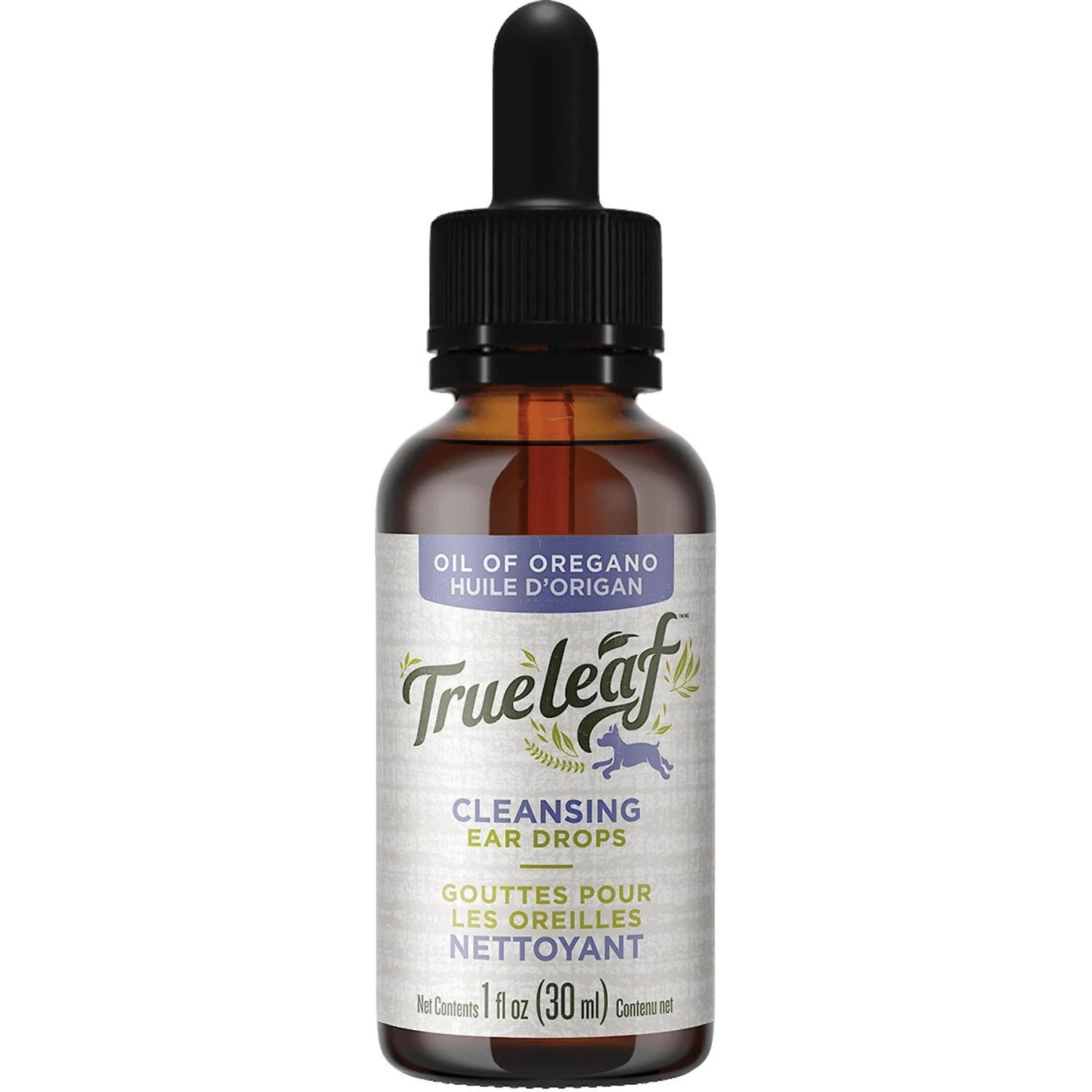 True Leaf Cleansing Dog Ear Drops, 1-oz Bottle 1 True Leaf Cleansing Dog Ear Drops, 1-oz Bottle