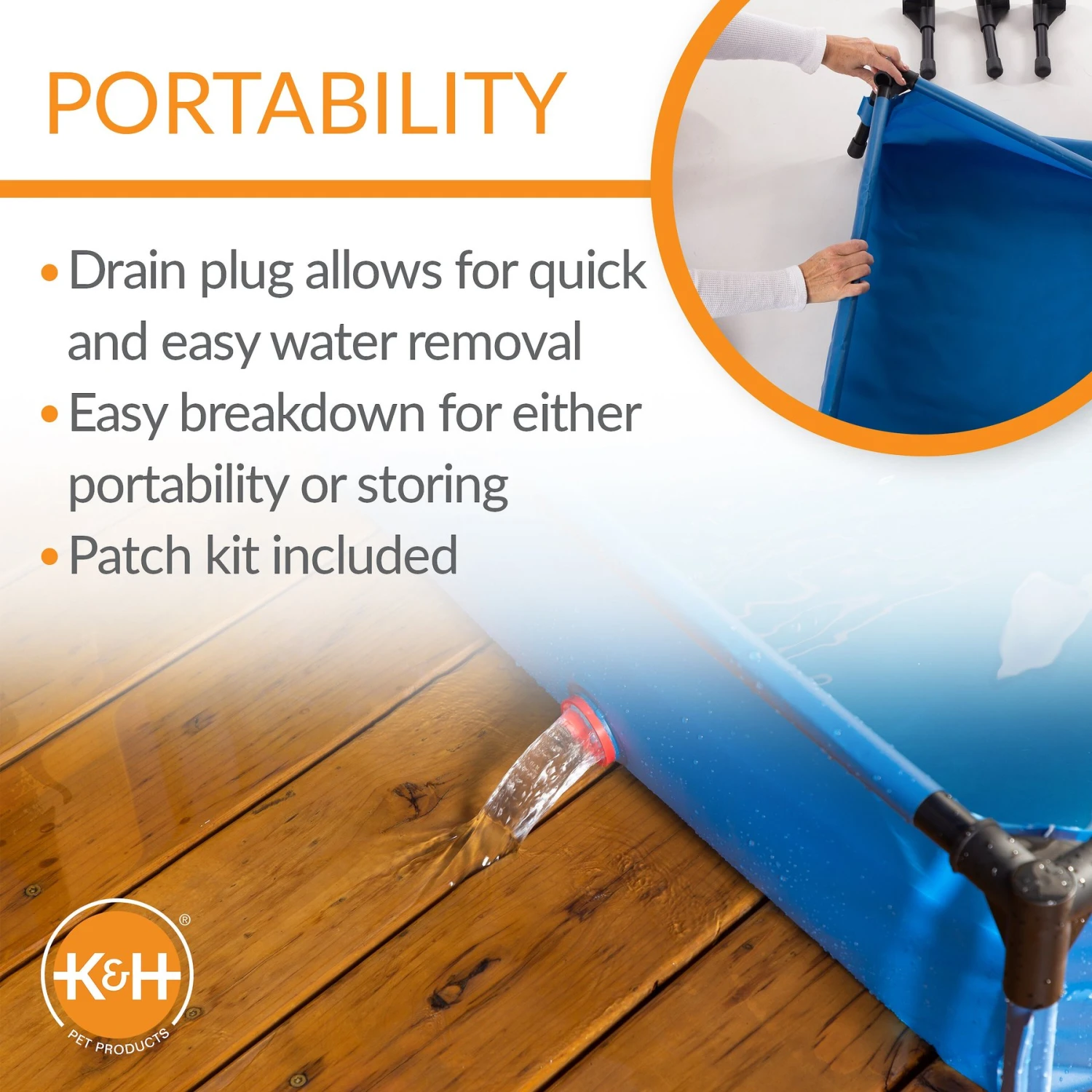 K&H Pet Products Dog Pool & Pet Bath 4 K&H Pet Products Dog Pool & Pet Bath - Image 4