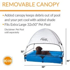 K&H Pet Products Dog Pool Canopy 10 K&H Pet Products Dog Pool Canopy -Pet Wellness 296518 PT2. AC SS1800 V1627946861