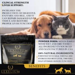 Lexelium Liver Support Dog & Cat Supplement, 7-oz Bag -Pet Wellness 296916 PT2. AC SS1800 V1621028255