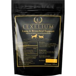 Lexelium Lung & Bronchial Support Dog & Cat Supplement, 7-oz Bag