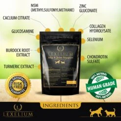 Lexelium Hip & Joint Support Dog & Cat Supplement, 7-oz Bag -Pet Wellness 296932 PT2. AC SS1800 V1621032240