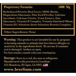 Lexelium Fur & Coat Enhancer Dog & Cat Supplement, 7-oz Bag -Pet Wellness 296934 PT7. AC SS1800 V1621033970