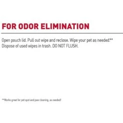 Nature's Miracle Fresh & Clean Deodorizing Dog Bath Wipes 13 Nature's Miracle Fresh & Clean Deodorizing Dog Bath Wipes -Pet Wellness 297202 PT6. AC SS1800 V1624918406