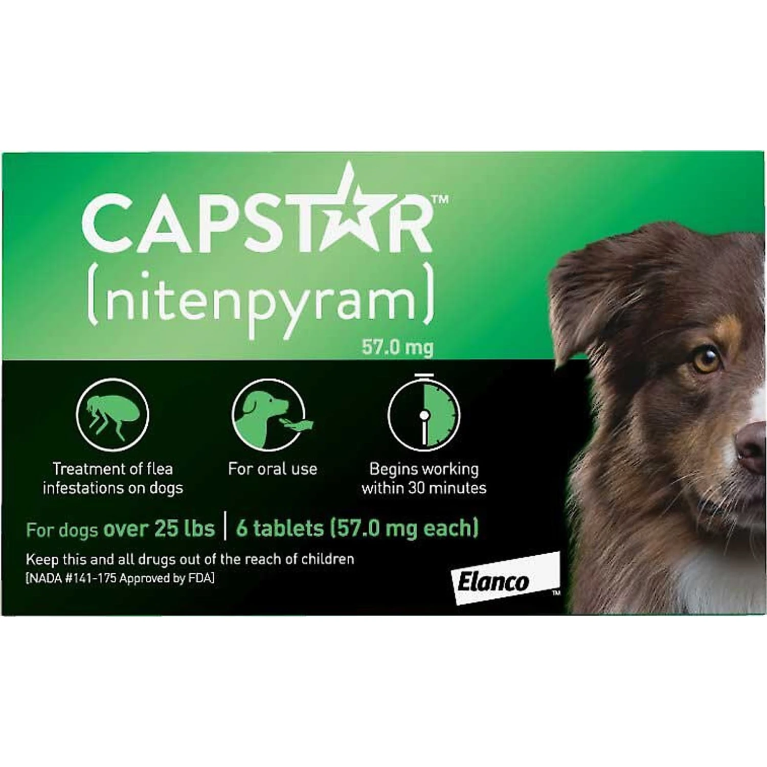 Capstar Flea Oral Treatment For Dogs, Over 25 Lbs & Onguard Plus Flea & Tick Spot Treatment For Dogs, 89-132 Lbs 2 Capstar Flea Oral Treatment For Dogs, Over 25 Lbs & Onguard Plus Flea & Tick Spot Treatment For Dogs, 89-132 Lbs - Image 2