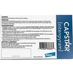 Capstar Flea Oral Treatment For Dogs, 2-25 Lbs & Elanco Dewormer For Tapeworms For Dogs 11 Capstar Flea Oral Treatment For Dogs, 2-25 Lbs & Elanco Dewormer For Tapeworms For Dogs -Pet Wellness 297860 PT2. AC SS1800 V1640041044