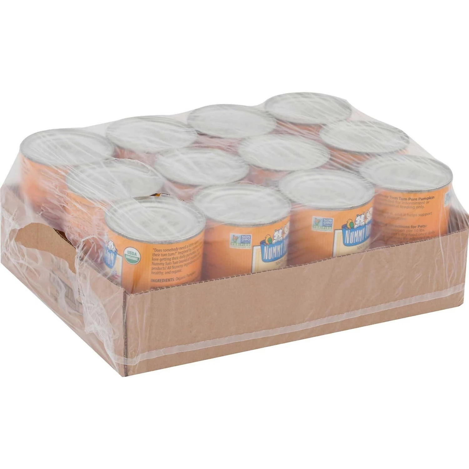 Nummy Tum-Tum Pure Organic Pumpkin Canned Dog & Cat Food Supplement & Grandma Lucy's Organic Pumpkin Oven Baked Dog Treats 3 Nummy Tum-Tum Pure Organic Pumpkin Canned Dog & Cat Food Supplement & Grandma Lucy's Organic Pumpkin Oven Baked Dog Treats - Image 3