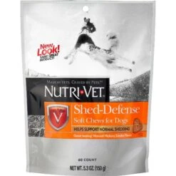 Nutri-Vet Fish Oil Softgels Skin & Coat Supplement For Dogs & Nutri-Vet Shed Defense Seafood & Fish Flavored Soft Chews Skin & Coat Supplement For Dogs 12 Nutri-Vet Fish Oil Softgels Skin & Coat Supplement For Dogs & Nutri-Vet Shed Defense Seafood & Fish Flavored Soft Chews Skin & Coat Supplement For Dogs -Pet Wellness 298332 PT5. AC SS1800 V1621303651