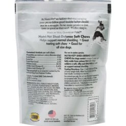 Nutri-Vet Fish Oil Softgels Skin & Coat Supplement For Dogs & Nutri-Vet Shed Defense Seafood & Fish Flavored Soft Chews Skin & Coat Supplement For Dogs 13 Nutri-Vet Fish Oil Softgels Skin & Coat Supplement For Dogs & Nutri-Vet Shed Defense Seafood & Fish Flavored Soft Chews Skin & Coat Supplement For Dogs -Pet Wellness 298332 PT6. AC SS1800 V1621302754
