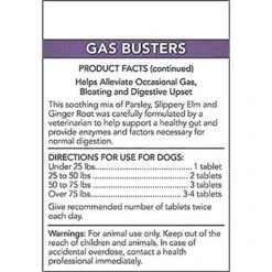 Vet's Best Gas Busters Chewable Tablets Digestive Supplement For Dogs & Vet's Best Probiotic Chicken Flavored Soft Chews Digestive Supplement For Dogs 11 Vet's Best Gas Busters Chewable Tablets Digestive Supplement For Dogs & Vet's Best Probiotic Chicken Flavored Soft Chews Digestive Supplement For Dogs -Pet Wellness 298634 PT3. AC SS1800 V1621289875
