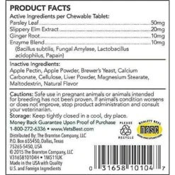 Vet's Best Gas Busters Chewable Tablets Digestive Supplement For Dogs & Vet's Best Probiotic Chicken Flavored Soft Chews Digestive Supplement For Dogs 12 Vet's Best Gas Busters Chewable Tablets Digestive Supplement For Dogs & Vet's Best Probiotic Chicken Flavored Soft Chews Digestive Supplement For Dogs -Pet Wellness 298634 PT4. AC SS1800 V1621292248