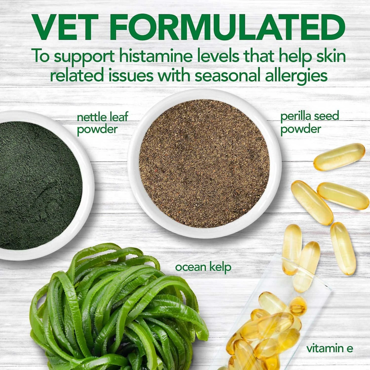 Vet's Best Chicken Flavored Soft Chews Allergy Supplement For Dogs & Vet's Best Chewable Tablets Allergy Supplement For Dogs 9 Vet's Best Chicken Flavored Soft Chews Allergy Supplement For Dogs & Vet's Best Chewable Tablets Allergy Supplement For Dogs - Image 9