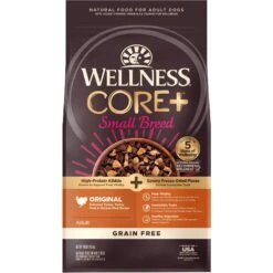 Wellness CORE RawRev Grain-Free Small Breed Original Recipe With Freeze-Dried Turkey Dry Dog Food & Wellness CORE Bowl Boosters Bare Turkey Freeze-Dried Dog Food Mixer Or Topper -Pet Wellness 298720 PT5. AC SS1800 V1703195412