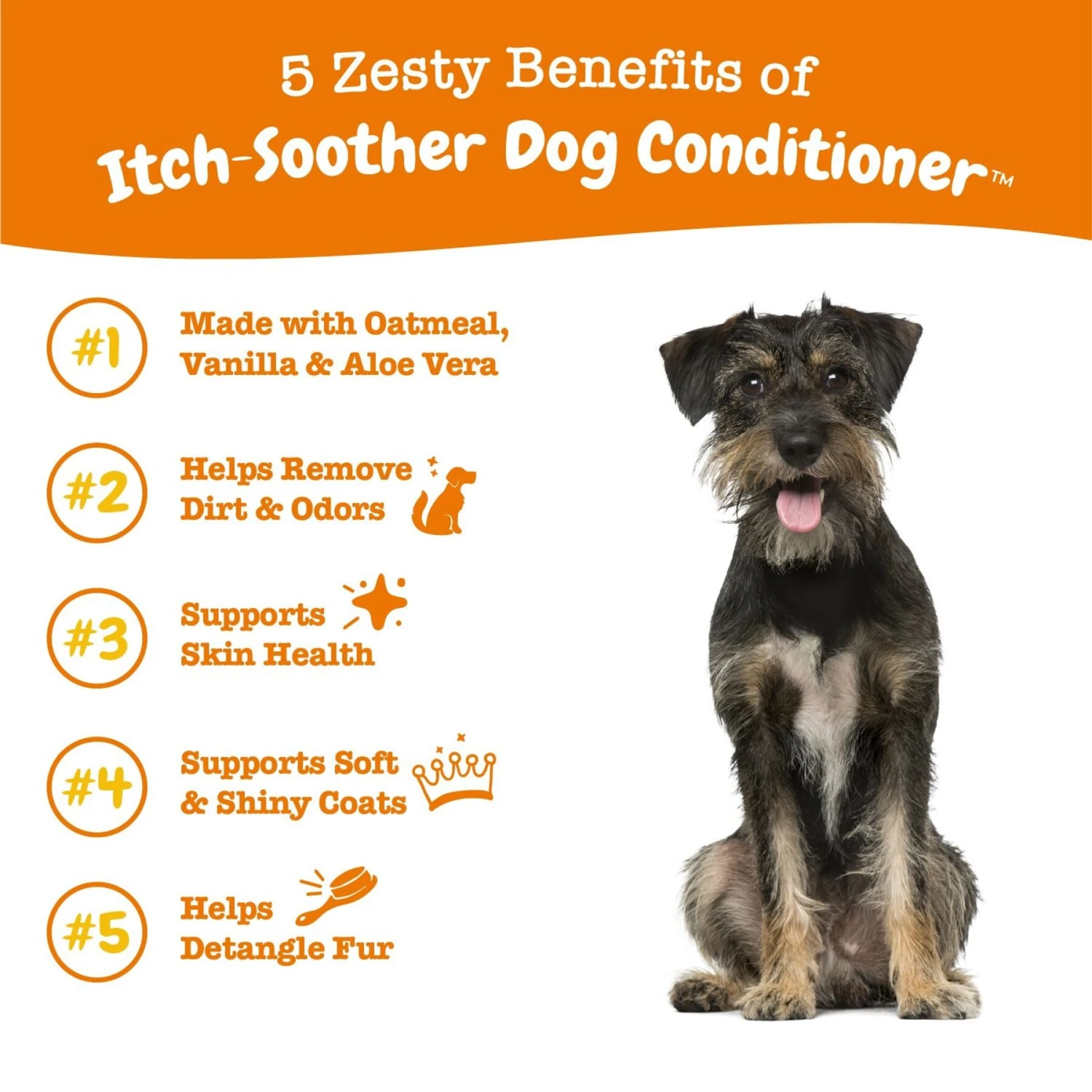 Zesty Paws Itch Soother Dog Shampoo With Oatmeal & Aloe Vera, For Skin Moisture & Shiny Coats & Zesty Paws Itch Soother Dog Conditioner With Oatmeal & Aloe Vera, For Skin Moisture & Shiny Coats 5 Zesty Paws Itch Soother Dog Shampoo With Oatmeal & Aloe Vera, For Skin Moisture & Shiny Coats & Zesty Paws Itch Soother Dog Conditioner With Oatmeal & Aloe Vera, For Skin Moisture & Shiny Coats - Image 5
