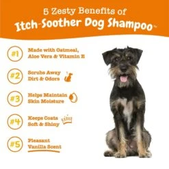 Zesty Paws Itch Soother Dog Shampoo With Oatmeal & Aloe Vera, For Skin Moisture & Shiny Coats & Zesty Paws Wild Alaskan Salmon Oil Liquid Skin & Coat Supplement For Dogs & Cats 12 Zesty Paws Itch Soother Dog Shampoo With Oatmeal & Aloe Vera, For Skin Moisture & Shiny Coats & Zesty Paws Wild Alaskan Salmon Oil Liquid Skin & Coat Supplement For Dogs & Cats -Pet Wellness 298838 PT3. AC SS1800 V1672757749