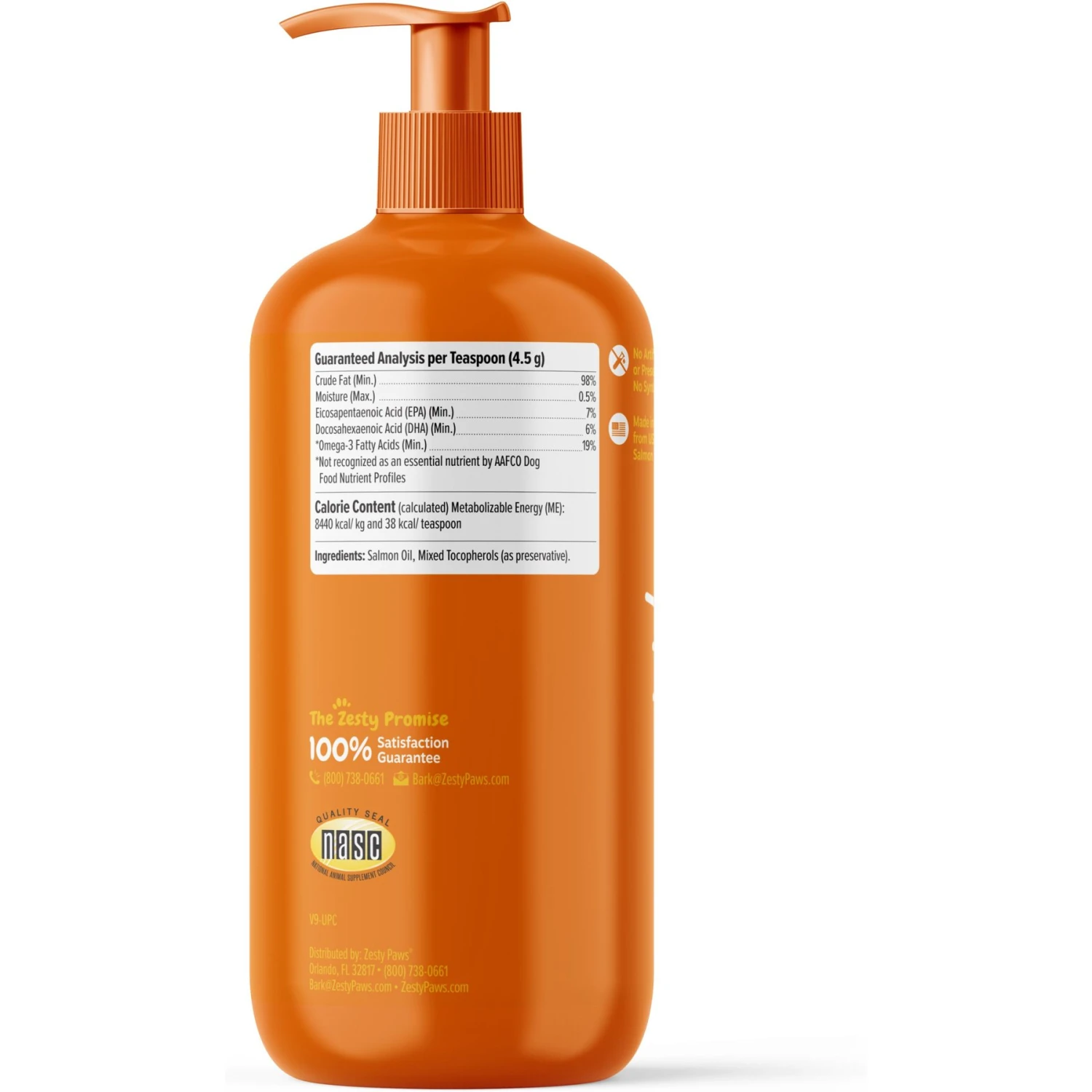 Zesty Paws Itch Soother Dog Shampoo With Oatmeal & Aloe Vera, For Skin Moisture & Shiny Coats & Zesty Paws Wild Alaskan Salmon Oil Liquid Skin & Coat Supplement For Dogs & Cats 7 Zesty Paws Itch Soother Dog Shampoo With Oatmeal & Aloe Vera, For Skin Moisture & Shiny Coats & Zesty Paws Wild Alaskan Salmon Oil Liquid Skin & Coat Supplement For Dogs & Cats - Image 7