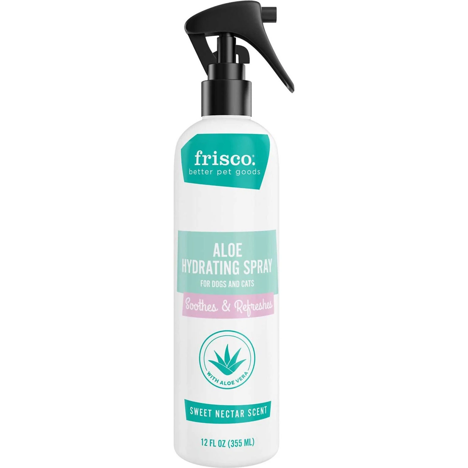 Frisco Aloe Hydrating Dog & Cat Spray, Sweet Nectar Scent & Frisco Oatmeal Dog & Cat Shampoo, Almond Scent 2 Frisco Aloe Hydrating Dog & Cat Spray, Sweet Nectar Scent & Frisco Oatmeal Dog & Cat Shampoo, Almond Scent - Image 2