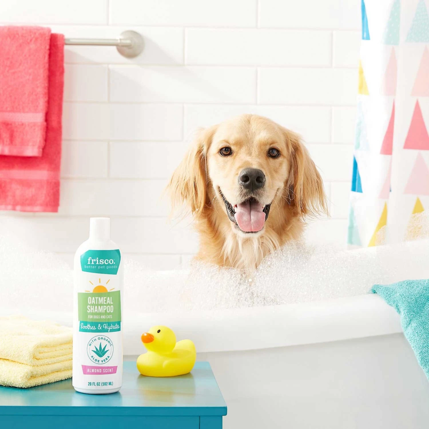 Frisco Aloe Hydrating Dog & Cat Spray, Sweet Nectar Scent & Frisco Oatmeal Dog & Cat Shampoo, Almond Scent 8 Frisco Aloe Hydrating Dog & Cat Spray, Sweet Nectar Scent & Frisco Oatmeal Dog & Cat Shampoo, Almond Scent - Image 8