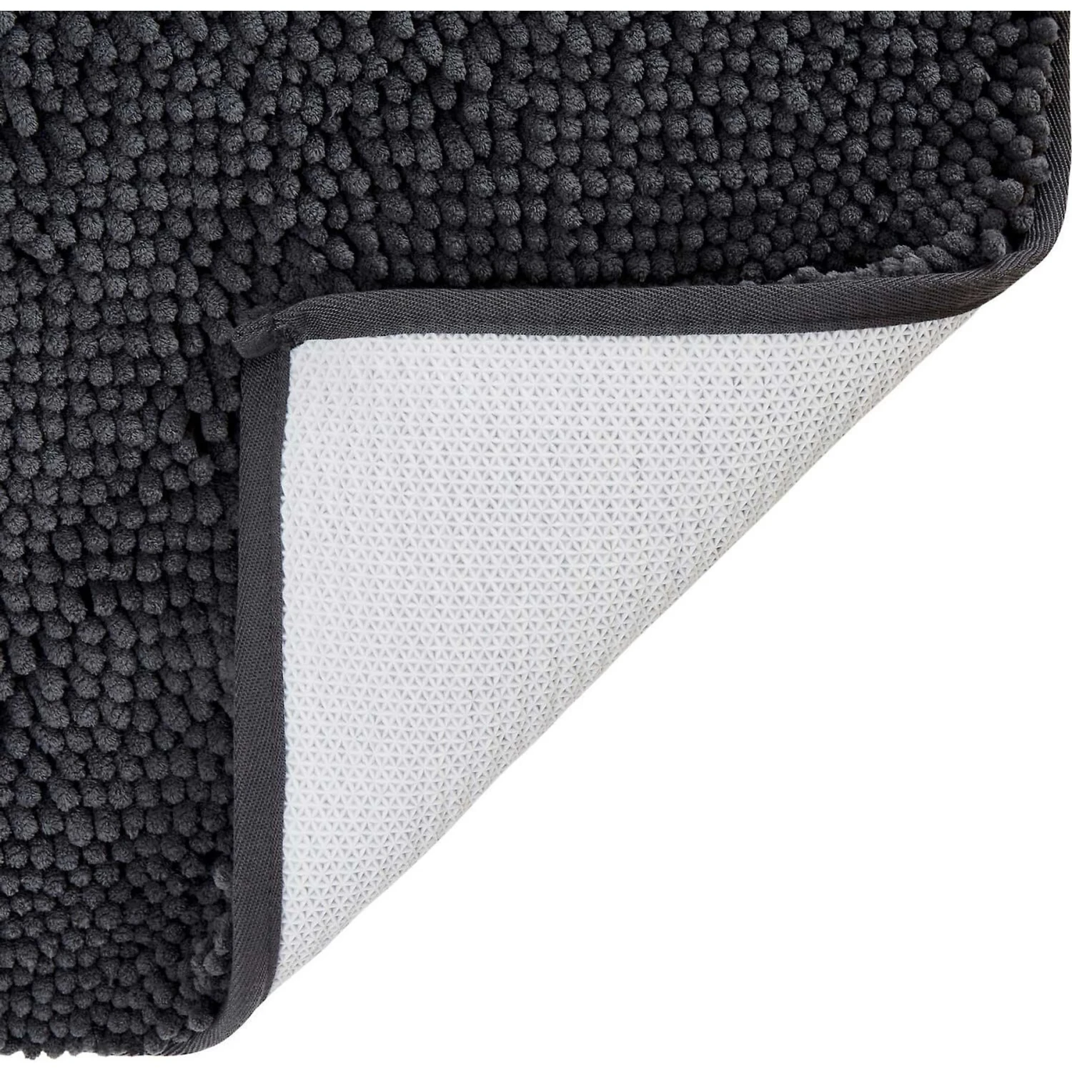 Frisco Microfiber Chenille Shammy Towel & Frisco Microfiber Chenille Paw Print Dog & Cat Mat, Dark Gray 8 Frisco Microfiber Chenille Shammy Towel & Frisco Microfiber Chenille Paw Print Dog & Cat Mat, Dark Gray - Image 8
