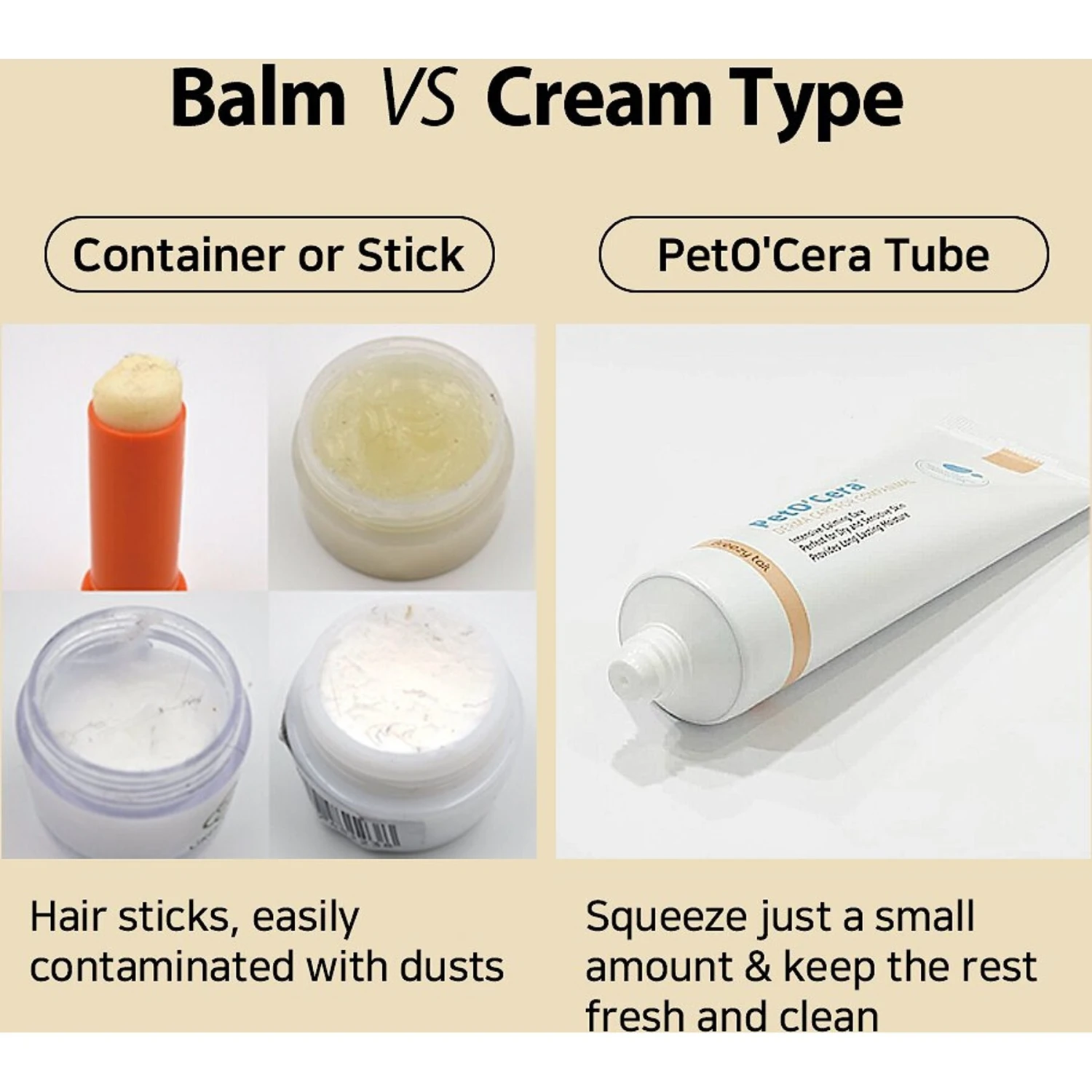 PetO'Cera Ceramide Cream Dog Moisturizer, 1.69-oz Tube 4 PetO'Cera Ceramide Cream Dog Moisturizer, 1.69-oz Tube - Image 4