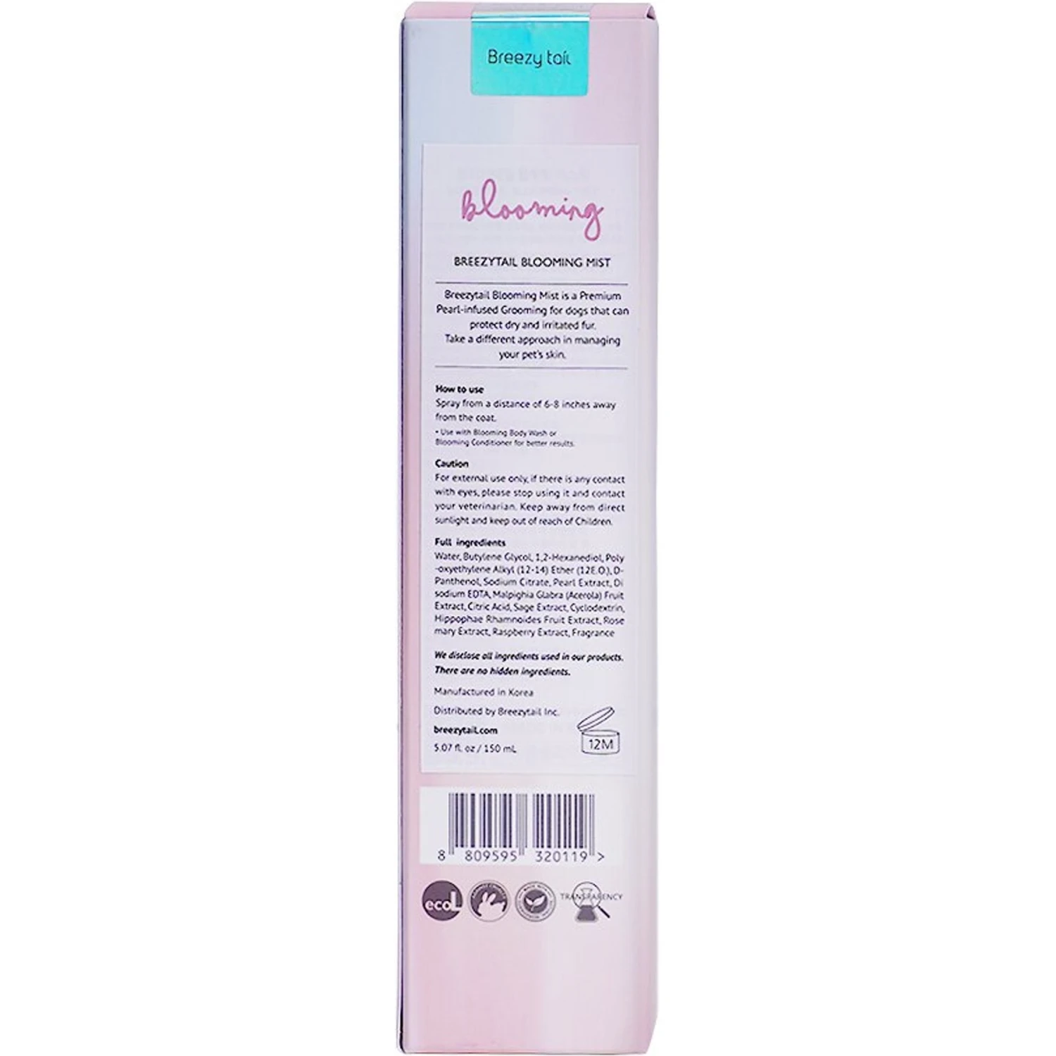 Blooming Mist Dog Detangling Spray, 5.07-oz Bottle 3 Blooming Mist Dog Detangling Spray, 5.07-oz Bottle - Image 3