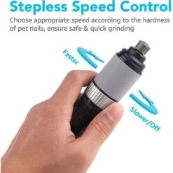 PetSpy Rechargeable Dog & Cat Nail Grinder -Pet Wellness 305076 PT6. AC SS1800 V1622850800