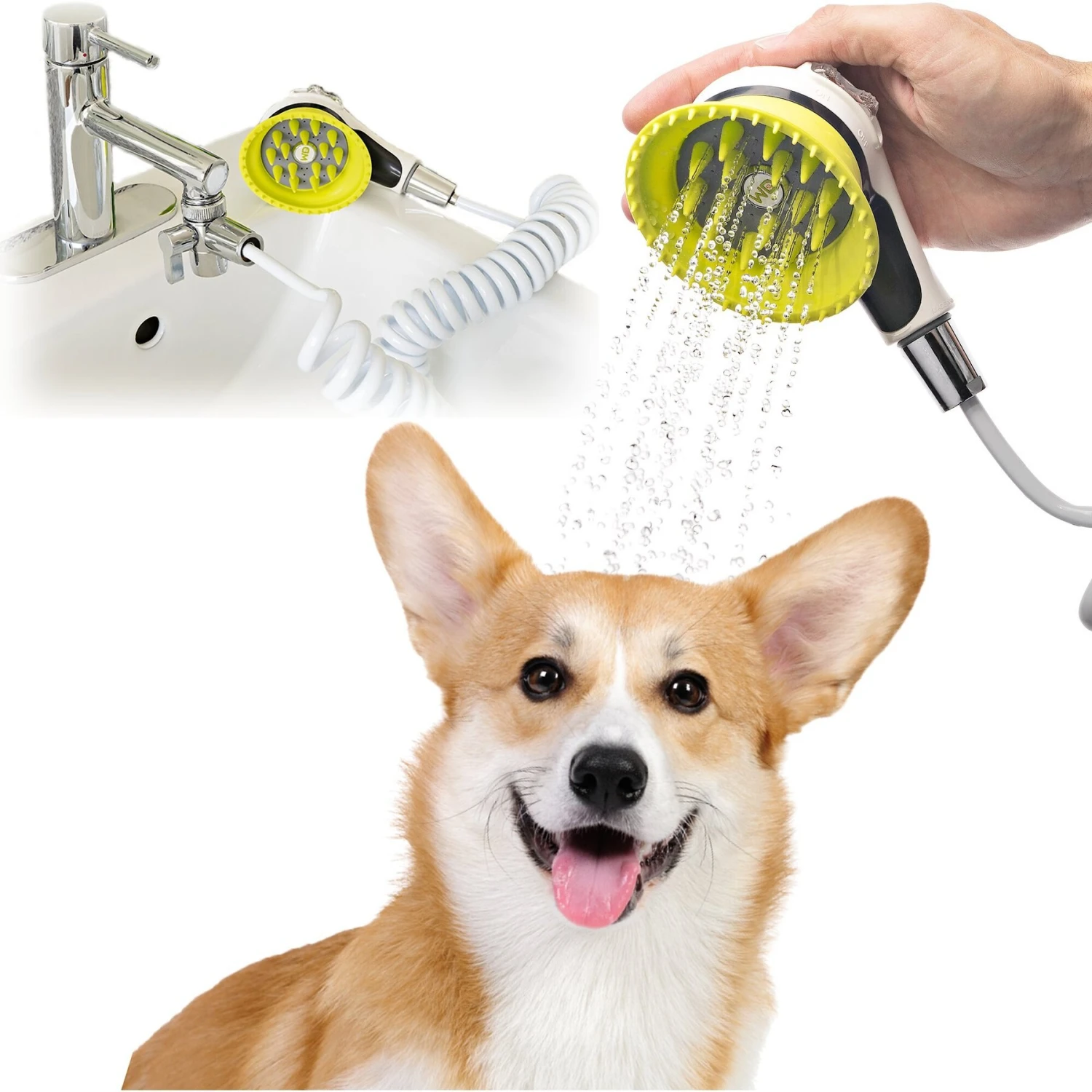 Wondurdog Sink Faucet Pet Wash Kit 1 Wondurdog Sink Faucet Pet Wash Kit
