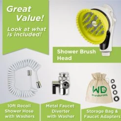 Wondurdog Sink Faucet Pet Wash Kit 14 Wondurdog Sink Faucet Pet Wash Kit -Pet Wellness 306297 PT6. AC SS1800 V1632889026