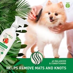 Amazonia Guarana Extract Dog & Cat Detangler, 16.9-oz Bottle -Pet Wellness 308846 PT2. AC SS1800 V1623883129