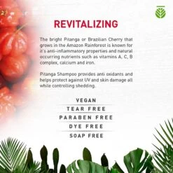 Amazonia Pitanga Brazilian Cherry Dog & Cat Grooming Kit -Pet Wellness 308866 PT2. AC SS1800 V1623885749