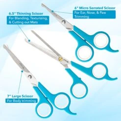 Boshel Dog Grooming Scissors Set 10 Boshel Dog Grooming Scissors Set -Pet Wellness 309503 PT2. AC SS1800 V1624490304