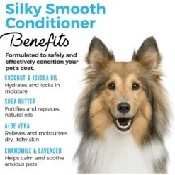 Shed Defender Silky Smooth Aloe & Shea Butter Dog & Cat Conditioner, 16-oz Bottle 8 Shed Defender Silky Smooth Aloe & Shea Butter Dog & Cat Conditioner, 16-oz Bottle -Pet Wellness 310185 PT2. AC SS1800 V1624921709