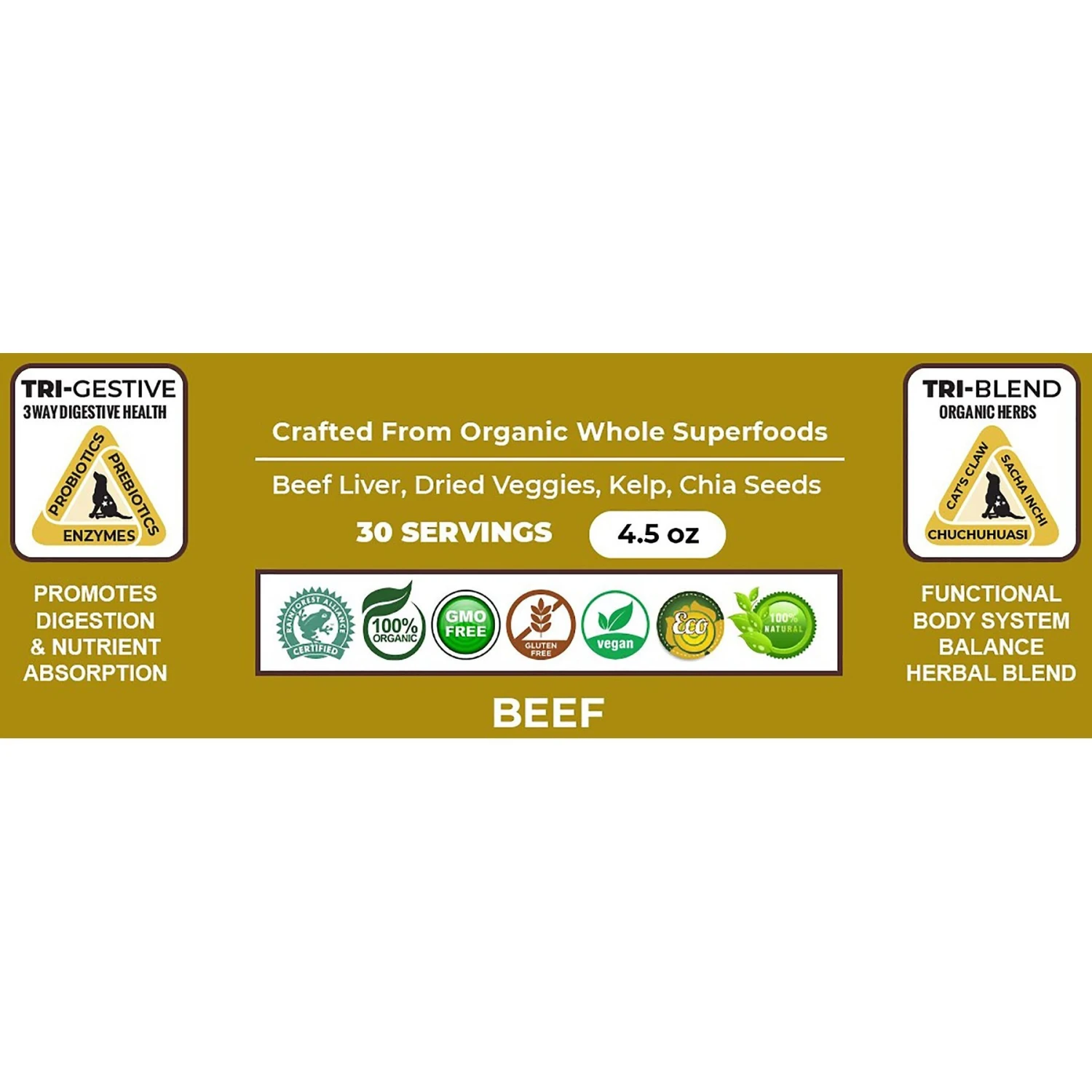 The Petz Kitchen Holistic Super Food Broth Joint Support Pork Flavor Concentrate Powder Dog & Cat Supplement, 4.5-oz Bag 7 The Petz Kitchen Holistic Super Food Broth Joint Support Pork Flavor Concentrate Powder Dog & Cat Supplement, 4.5-oz Bag - Image 7